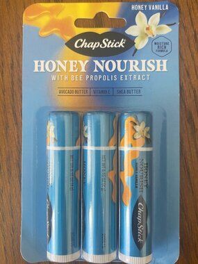 CHAPSTICK Honey Nourish *Honey Vanilla x3*